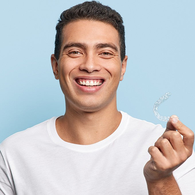Wij sturen je aligners direct naar je huis